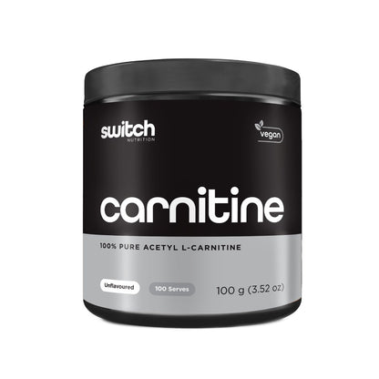 Switch Nutrition - 100% Pure Acetyl L - Carnitine - Supplements - Cave Sports Nutrition