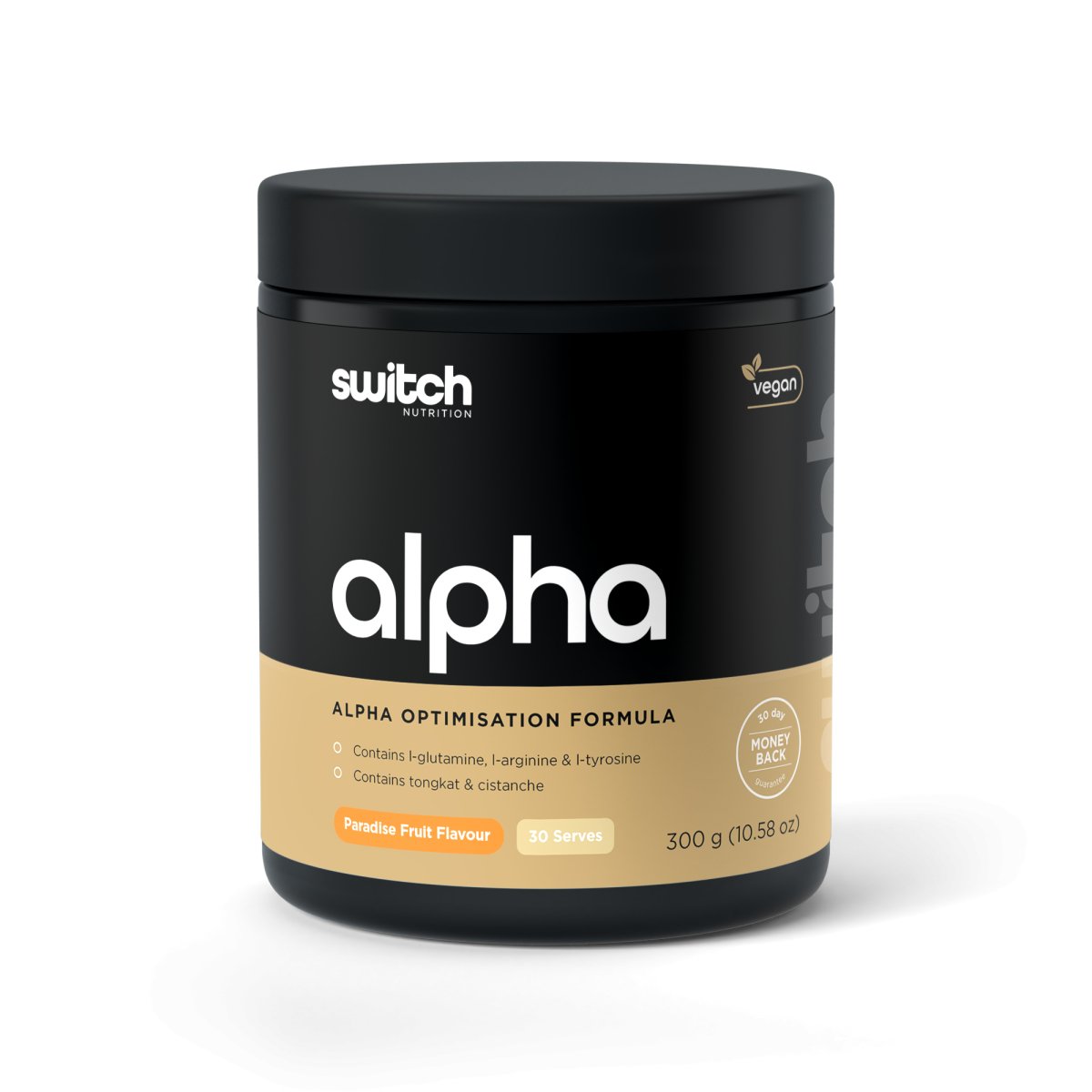 Switch Nutrition - Alpha Switch Powder - Supplements - 30 Serves - Cave Sports Nutrition