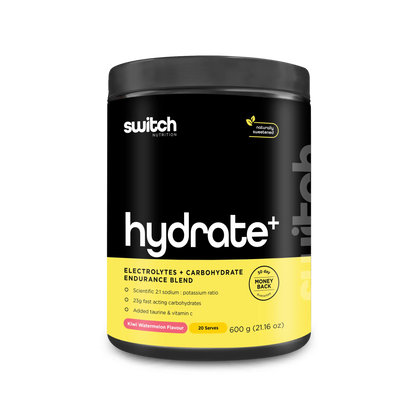 Switch Nutrition - Hydrate+ - Supplements - 20 Serves - Cave Sports Nutrition