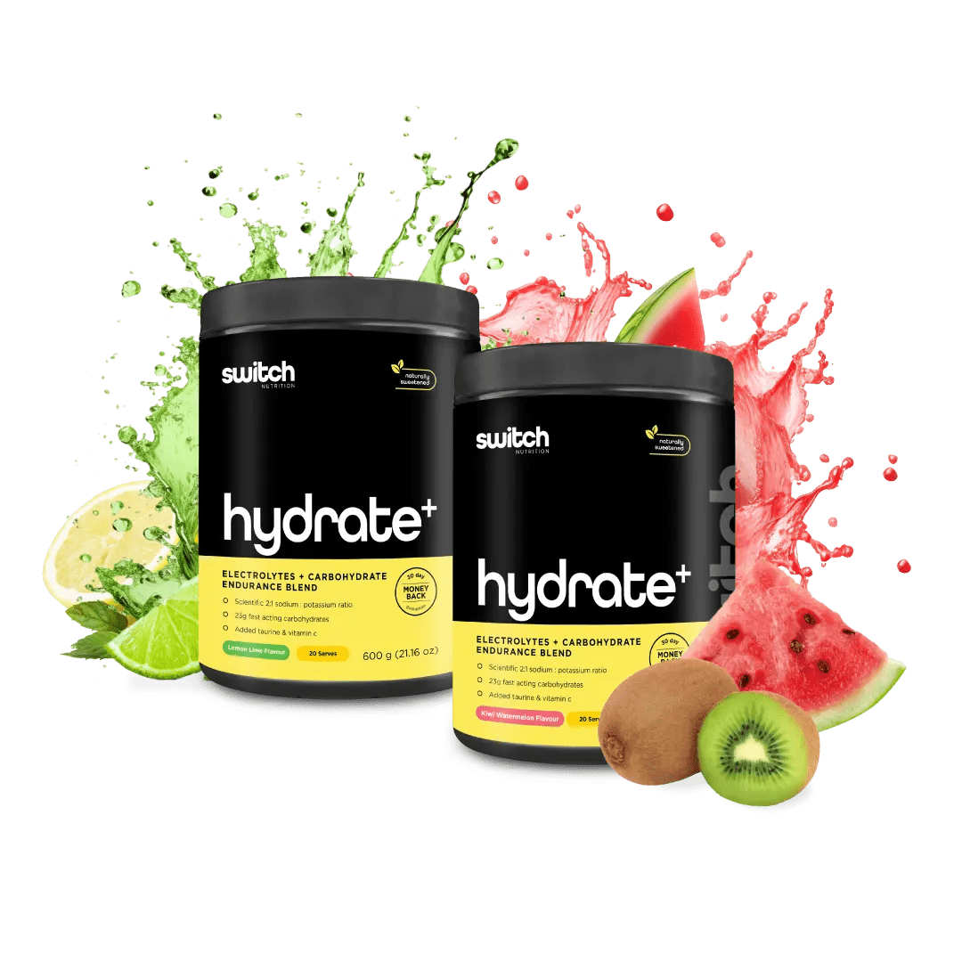 Switch Nutrition - Hydrate+ - Supplements - 20 Serves - Cave Sports Nutrition