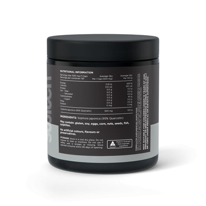 Switch Nutrition - Quercetin (Sophora Japonica) Capsules - Supplements - 60 Serves - Cave Sports Nutrition