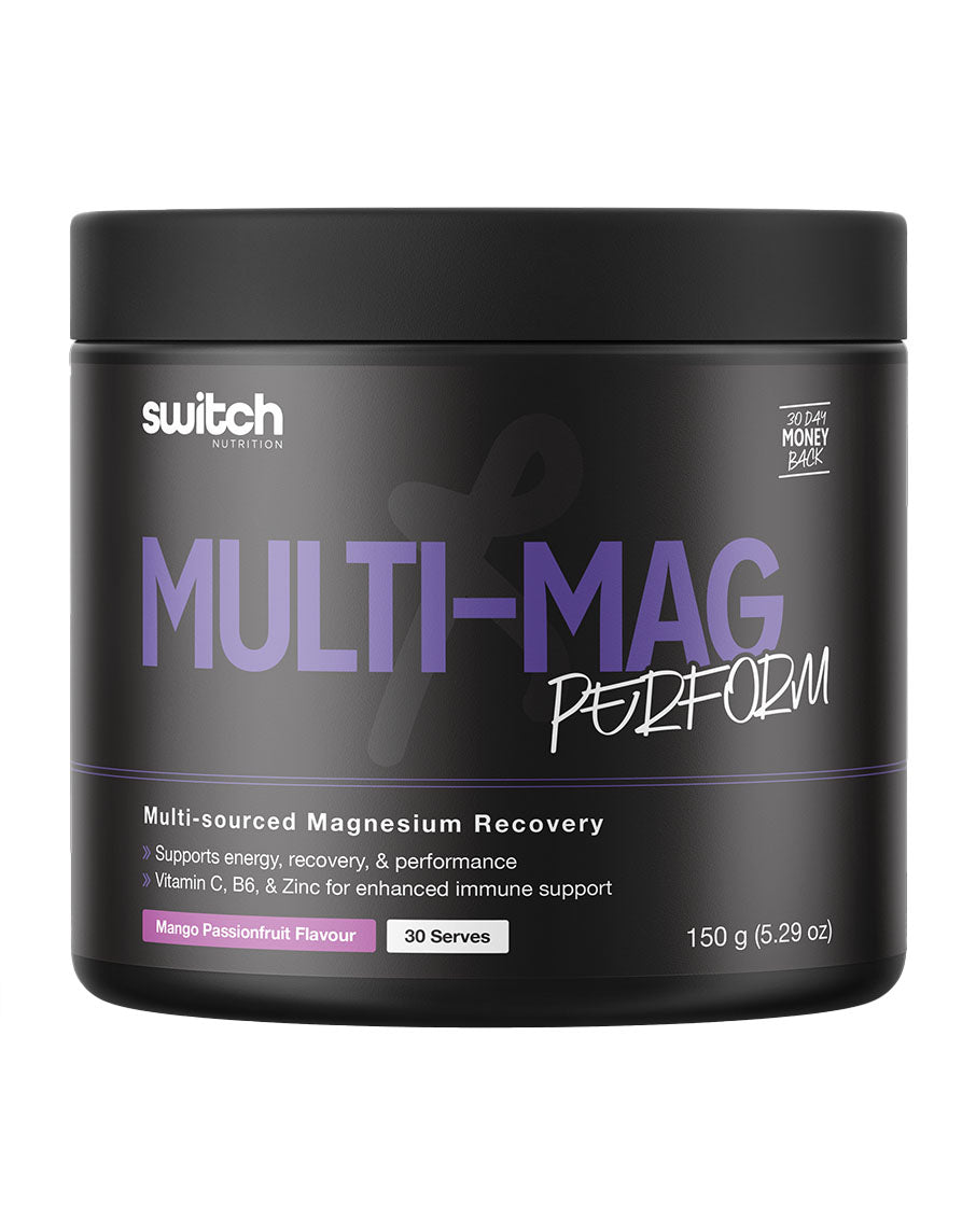 Switch Nutrition Multi-Mag Perform Powder Mango Passionfruit 30 serves 150g