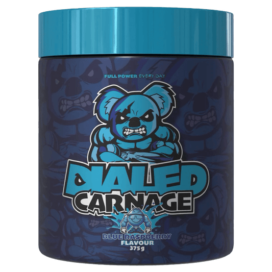 The X Athletics - Dialed Carnage Extreme Pre - Workout - Supplements - 25 Serves - Cave Sports Nutrition