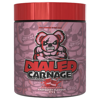 The X Athletics - Dialed Carnage - Supplements - 25 Serves - Cave Sports Nutrition