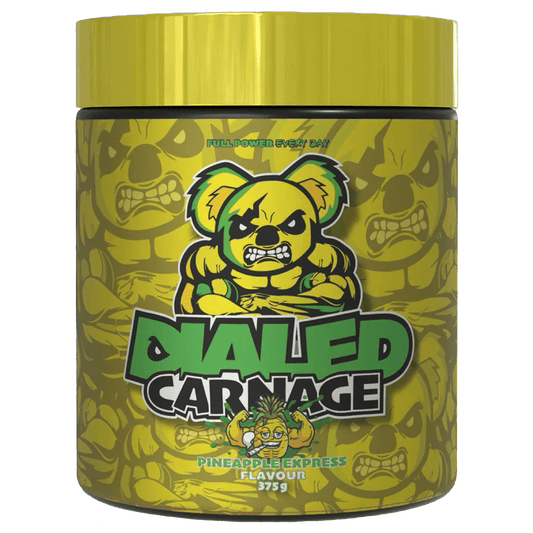The X Athletics - Dialed Carnage - Supplements - 25 Serves - Cave Sports Nutrition