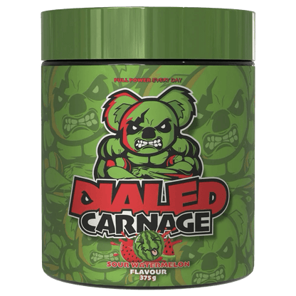 The X Athletics - Dialed Carnage - Supplements - 25 Serves - Cave Sports Nutrition