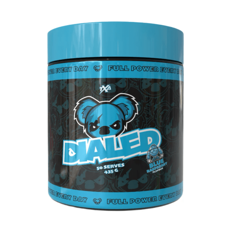 The X Athletics - Dialed Pre - Workout - Supplements - 50 Serves - Cave Sports Nutrition