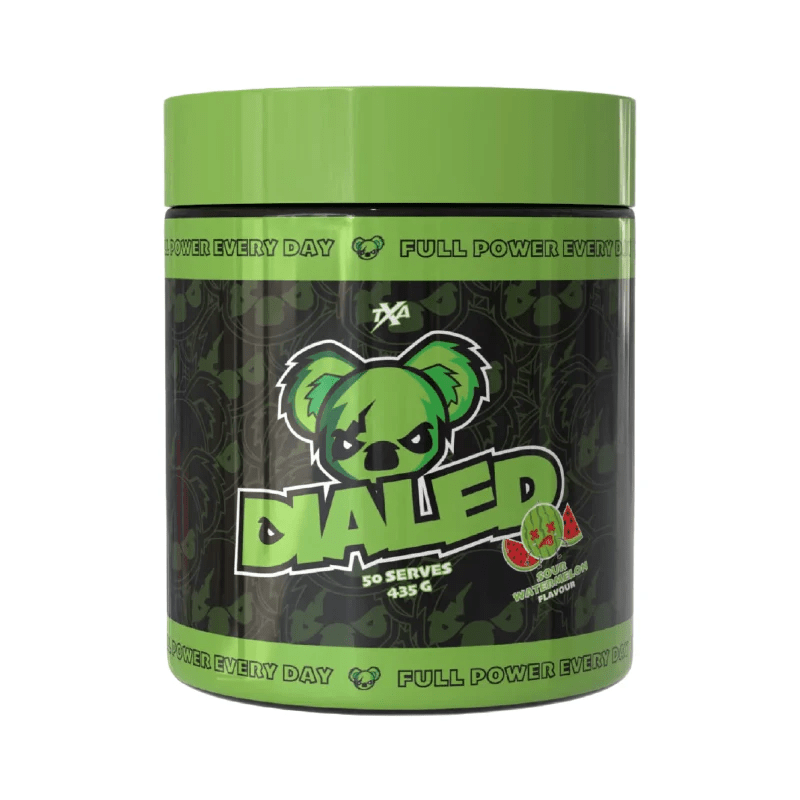The X Athletics - Dialed Pre - Workout - Supplements - 50 Serves - Cave Sports Nutrition