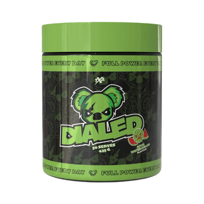 The X Athletics - Dialed Pre - Workout - Supplements - 50 Serves - Cave Sports Nutrition