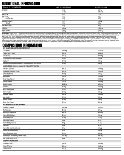The X Athletics - Health Juice - Supplements - 25 Serves - Cave Sports Nutrition