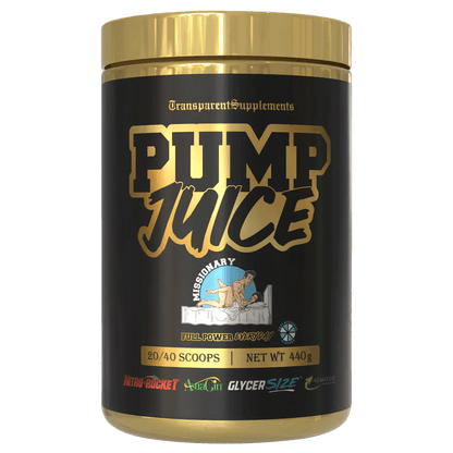 Transparent Supplements - Pump Juice - Supplements - 20/40 Serves - Cave Sports Nutrition