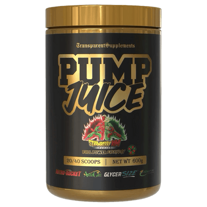 Transparent Supplements - Pump Juice - Supplements - 20/40 Serves - Cave Sports Nutrition
