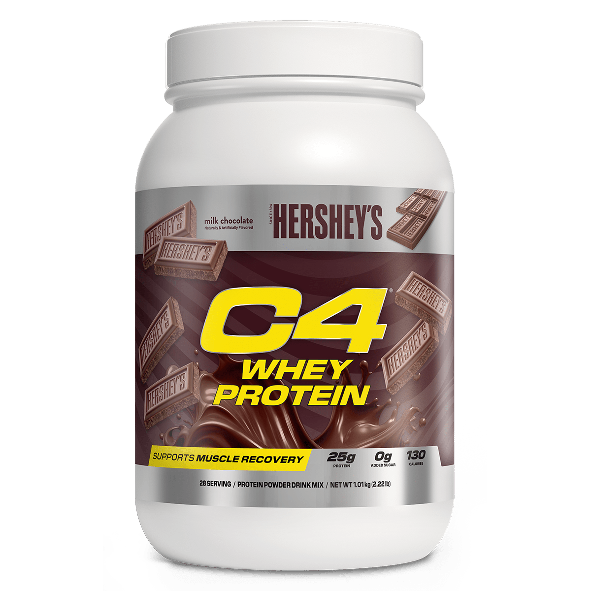 Whey Protein Powder By C4 - Supplements - Hershey's Milk Chocolate - Cave Sports Nutrition