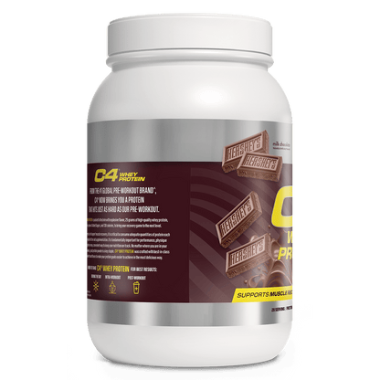 Whey Protein Powder By C4 - Supplements - Vanilla Bean - Cave Sports Nutrition