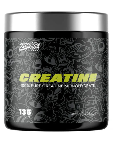 Zombie Labs - 100% Pure Mircronised Creatine Monohydtrate - Supplements - 135 Serves - Cave Sports Nutrition