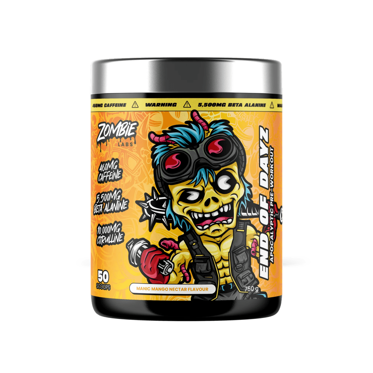 Zombie Labs - End of Dayz - Supplements - 50 Serves - Cave Sports Nutrition
