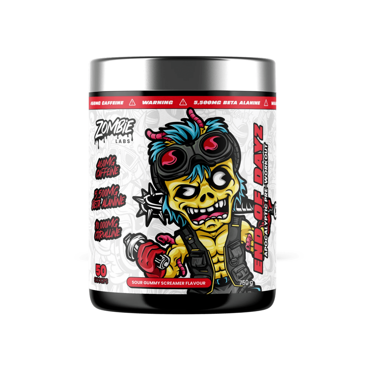 Zombie Labs - End of Dayz - Supplements - 50 Serves - Cave Sports Nutrition