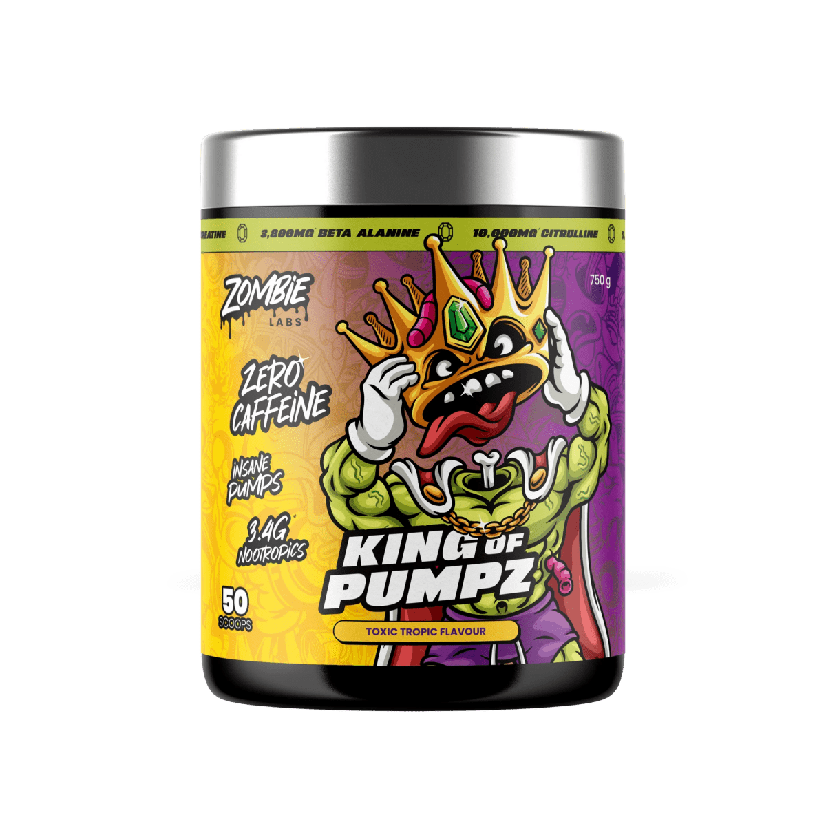 Zombie Labs - King Of Pumpz - Supplements - Toxic Tropic - Cave Sports Nutrition