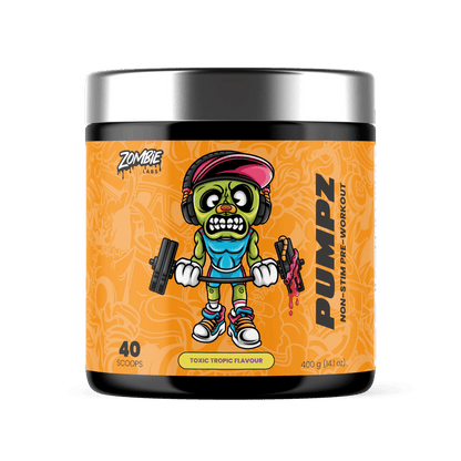 Zombie Labs - Pumpz - Supplements - Toxic Tropic 40 Scoops / 400g - Cave Sports Nutrition