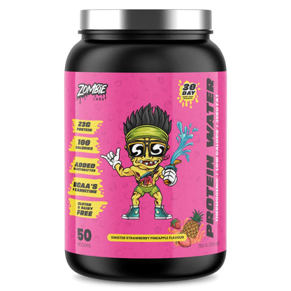 Zombie Labs - Shredz Thermogenic Protein Water - 50 Serves - Cave Sports Nutrition