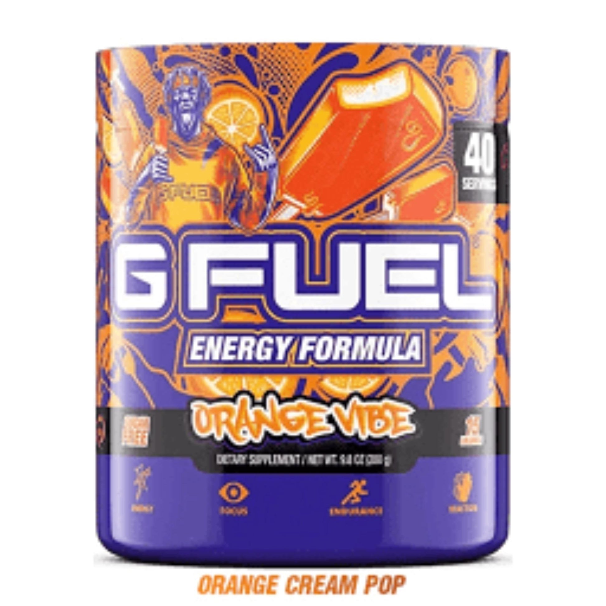 Gamma Labs - G Fuel Energy Formula - Supplements - 40 Serves - Cave Sports Nutrition