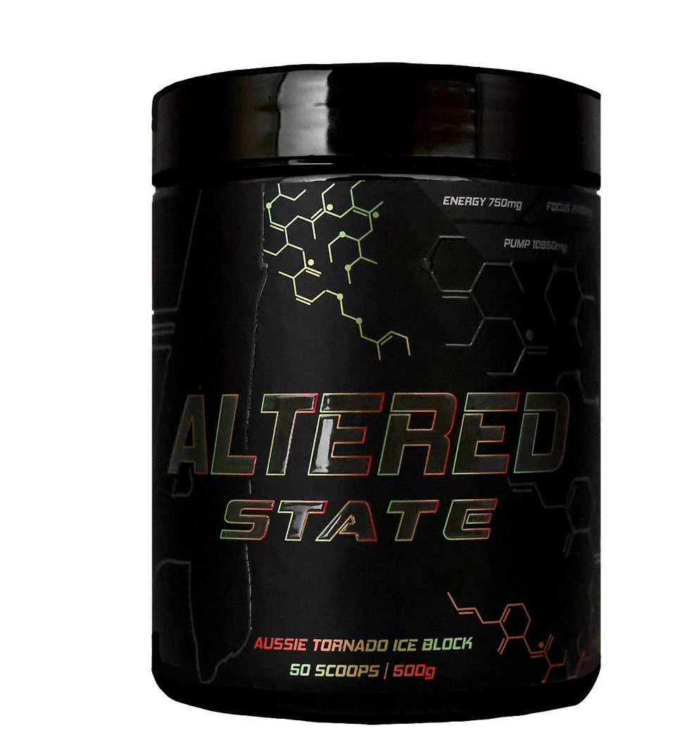 Altered Gym Buy Altered Nutrition - Altered State Pre-Workout at The Cave Gym for ...
