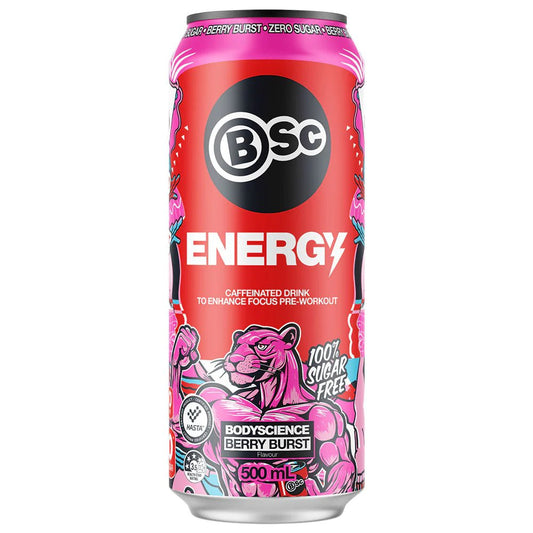 Body Science (BSc) - Energy Drink RTD - Cafe - 500ml - Cave Sports Nutrition