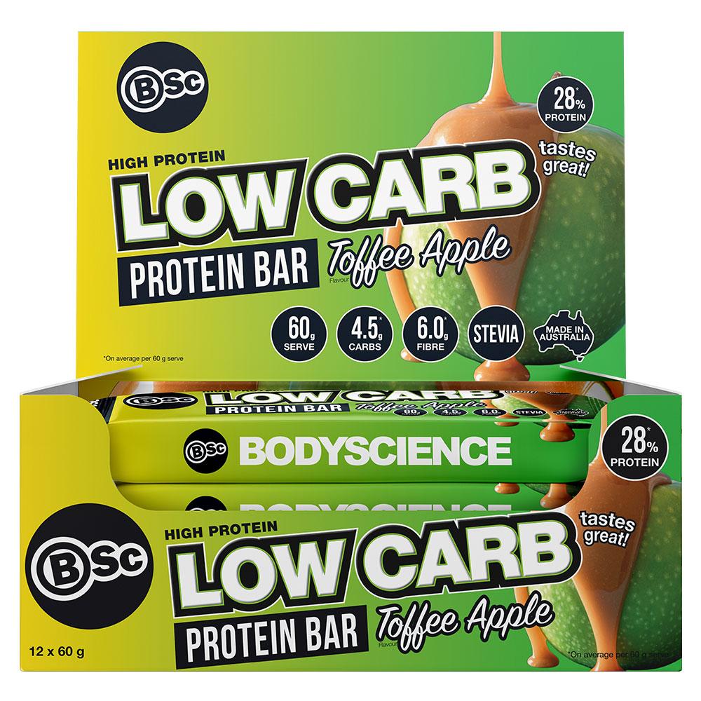 Body Science (BSc) - High Protein Low Carb Bar - Cafe - 60g - Cave Sports Nutrition