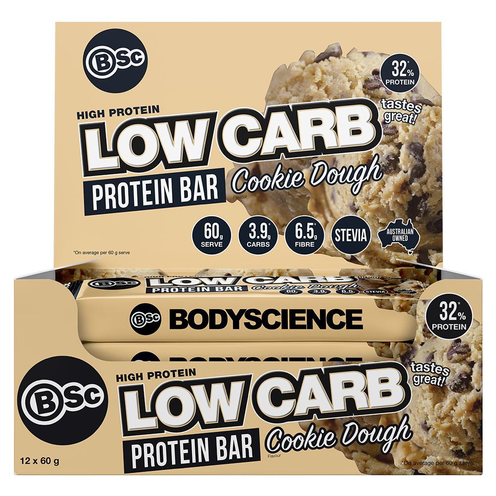 Body Science (BSc) - High Protein Low Carb Bar - Cafe - 60g - Cave Sports Nutrition