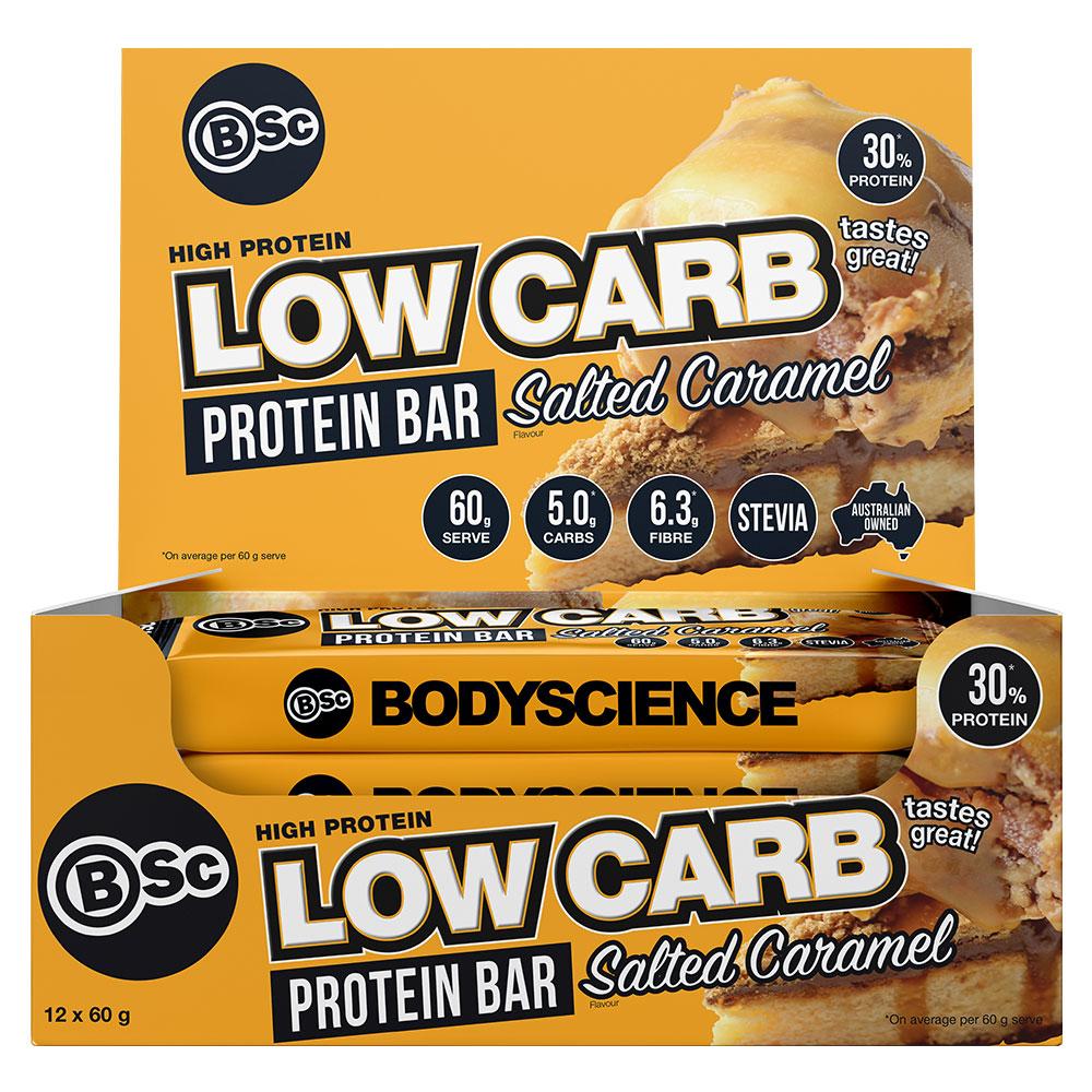 Body Science (BSc) - High Protein Low Carb Bar - Cafe - 60g - Cave Sports Nutrition