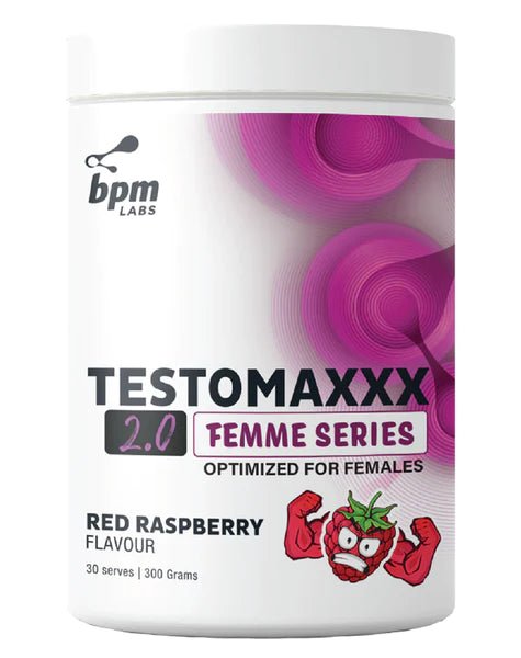 BPM Labs - Testomaxxx 2.0 Hardcore Femme Series - Supplements - 30 Serves - Cave Sports Nutrition