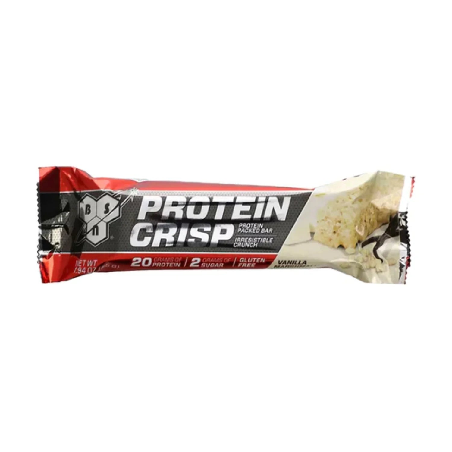 BSN - Protein Crisp Bar - Supplements - 55g - Cave Sports Nutrition