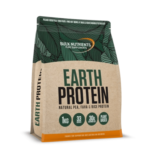 Bulk Nutrients - Earth Protein Vegan Protein - Supplements - 33 Serves - Cave Sports Nutrition