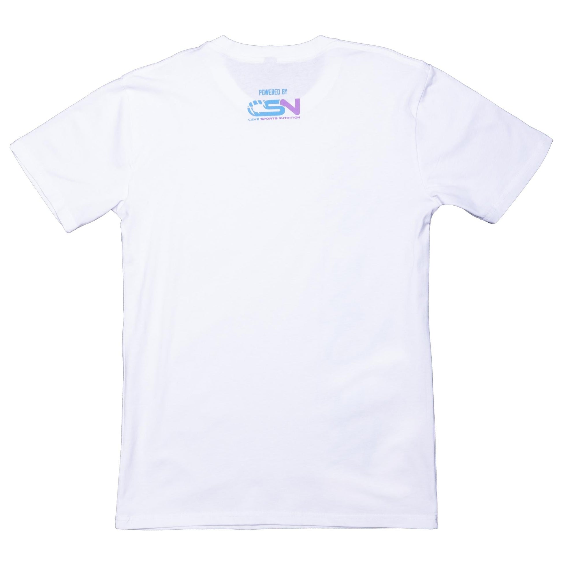 Cave Gym Men's Staple T-Shirt White - Merchandise - Small - Cave Sports Nutrition