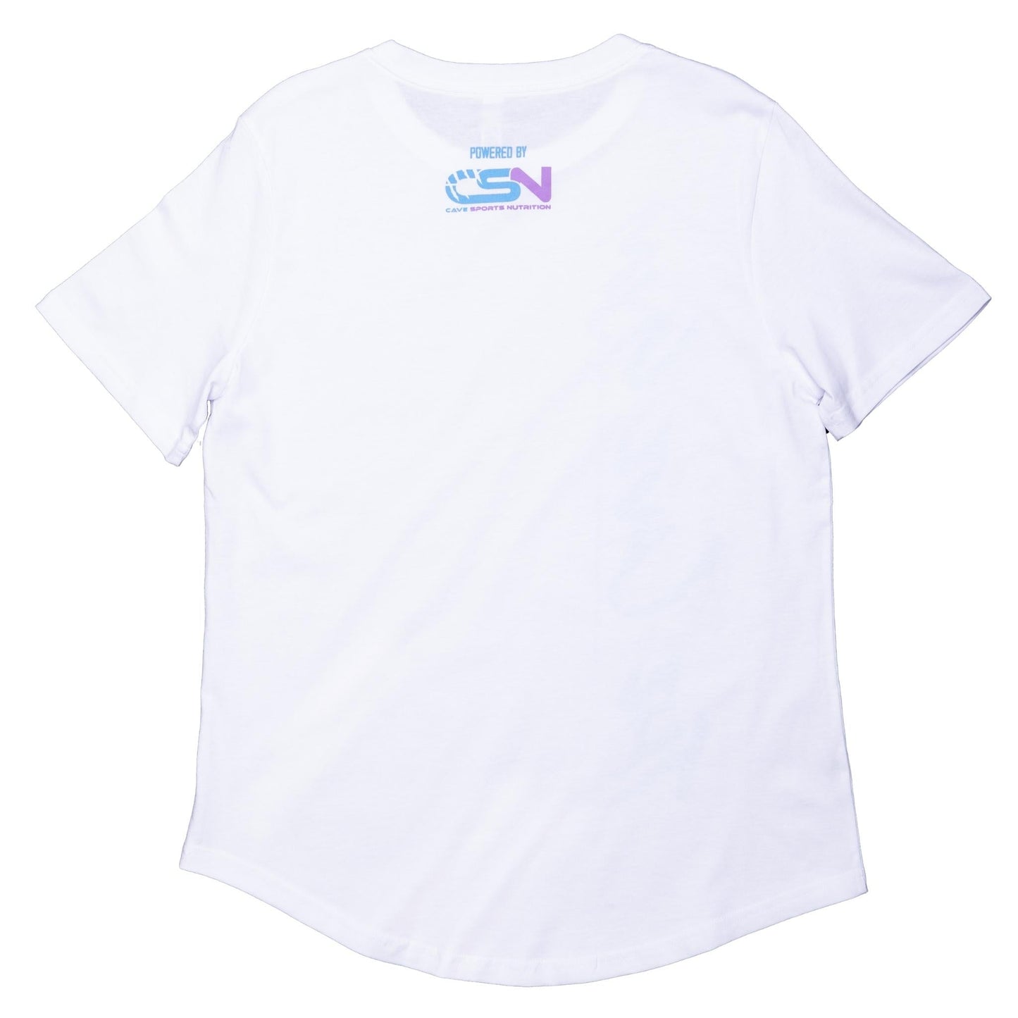 Cave Gym Women's Drop T-Shirt White - Merchandise - X - Small - Cave Sports Nutrition