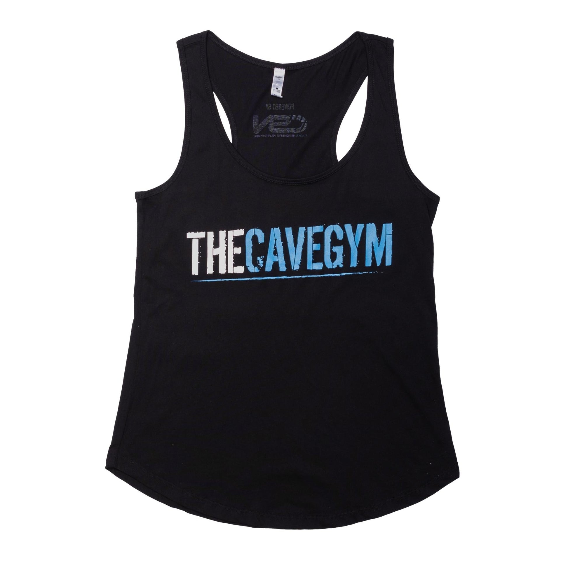 Cave Gym Women's Racerback Singlet Black - Merchandise - X - Small - Cave Sports Nutrition