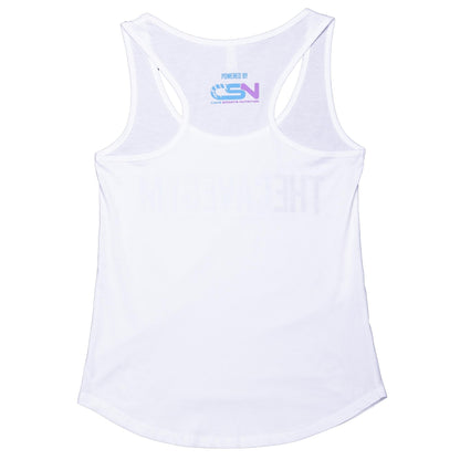 Cave Gym Women's Racerback Singlet White - Merchandise - X - Small - Cave Sports Nutrition