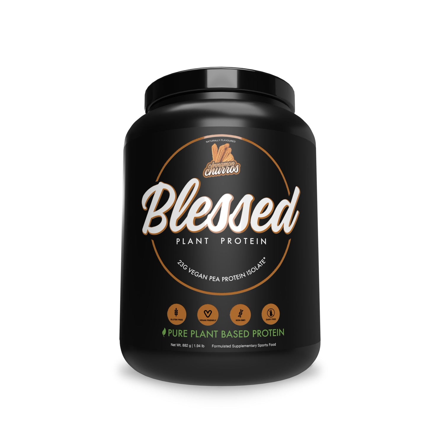 EHP Labs - Blessed Plant - Based Protein - Supplements - 30 Serves - Cave Sports Nutrition