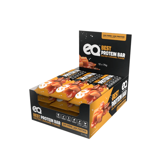 EQ Food - Best Protein Bar - Cafe - 1 x Bar - Cave Sports Nutrition