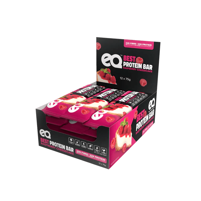 EQ Food - Best Protein Bar - Cafe - 1 x Bar - Cave Sports Nutrition