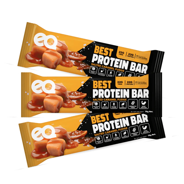 EQ Food - Best Protein Bar - Cafe - 1 x Bar - Cave Sports Nutrition