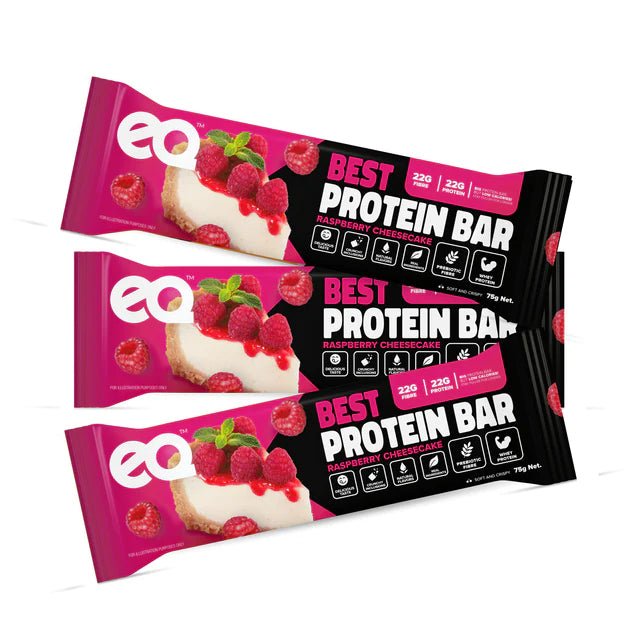 EQ Food - Best Protein Bar - Cafe - 1 x Bar - Cave Sports Nutrition