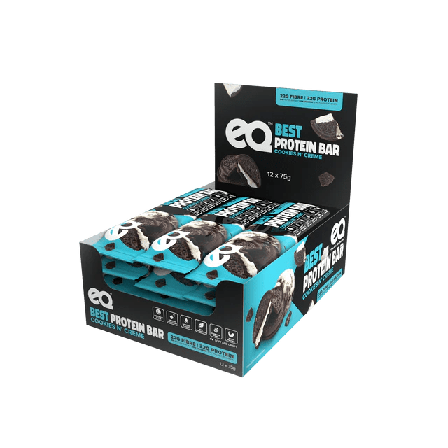 EQ Food - Best Protein Bar - Cafe - 1 x Bar - Cave Sports Nutrition