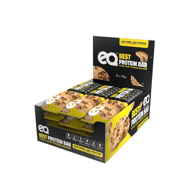 EQ Food - Best Protein Bar - Cafe - 1 x Bar - Cave Sports Nutrition