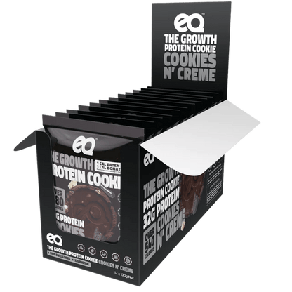 EQ Food - The Growth Protein Cookie - Cafe - 1 x Cookie - Cave Sports Nutrition