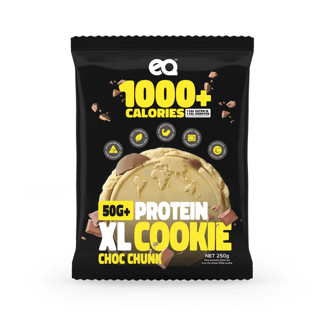 EQ Food - Protein XL1000 Cookie - Cafe - 1 x Cookie - Cave Sports Nutrition