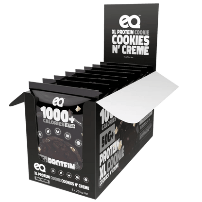 EQ Food - Protein XL1000 Cookie - Cafe - 1 x Cookie - Cave Sports Nutrition