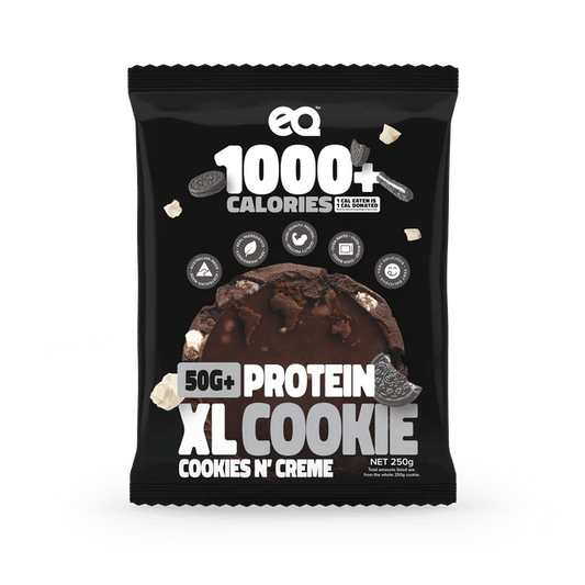 EQ Food - Protein XL1000 Cookie - Cafe - 1 x Cookie - Cave Sports Nutrition