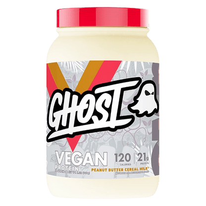 Ghost Lifestyle - Vegan Protein - Supplements - 28 Serves (2lb) - Cave Sports Nutrition