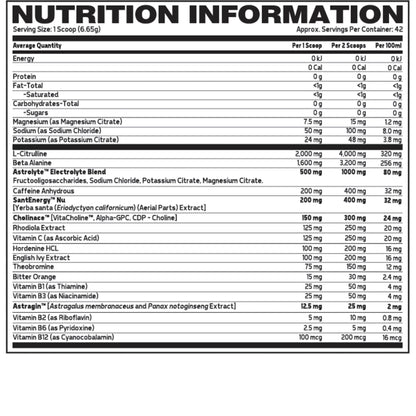Glaxon - Specimen Max - Supplements - 42 Serves - Cave Sports Nutrition